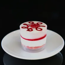 Σεμιφρέντο Vegan Βανίλια και Βατόμουρο